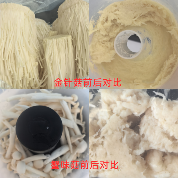 刀式研磨儀對(duì)菌類食品的前處理研磨實(shí)驗(yàn)結(jié)果